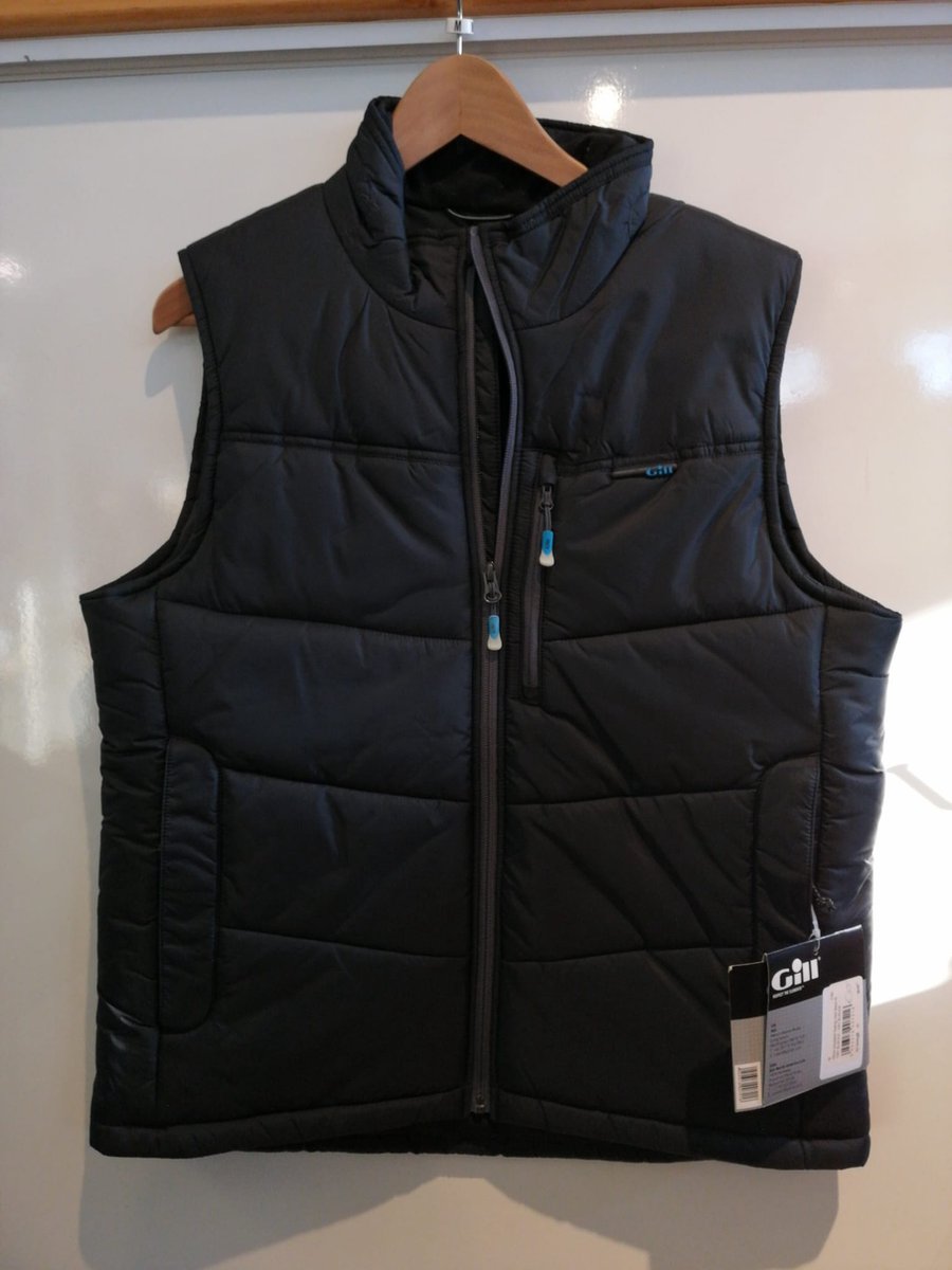 Gill men's Insulated sailing vest black S