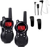 Denver - Walkie Talkie + 2 Headsets met microfoon - 5 km Bereik - Voor Kinderen & Volwassenen