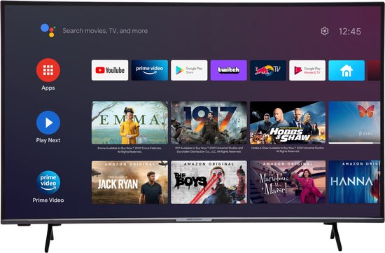 Medion X15011 - Android Smart TV - 125.7 cm - 50 inch - 4K - Europees Model  | bol.com