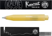 Kaweco - Balpen - Frosted Sport - Sweet Banana - Met doosje Balpenvullingen Zwart