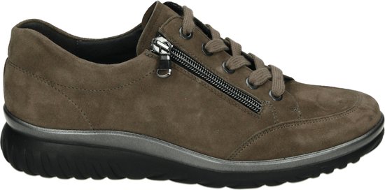 Semler L5135 - Dames veterschoenen - Kleur: Taupe - Maat: 41