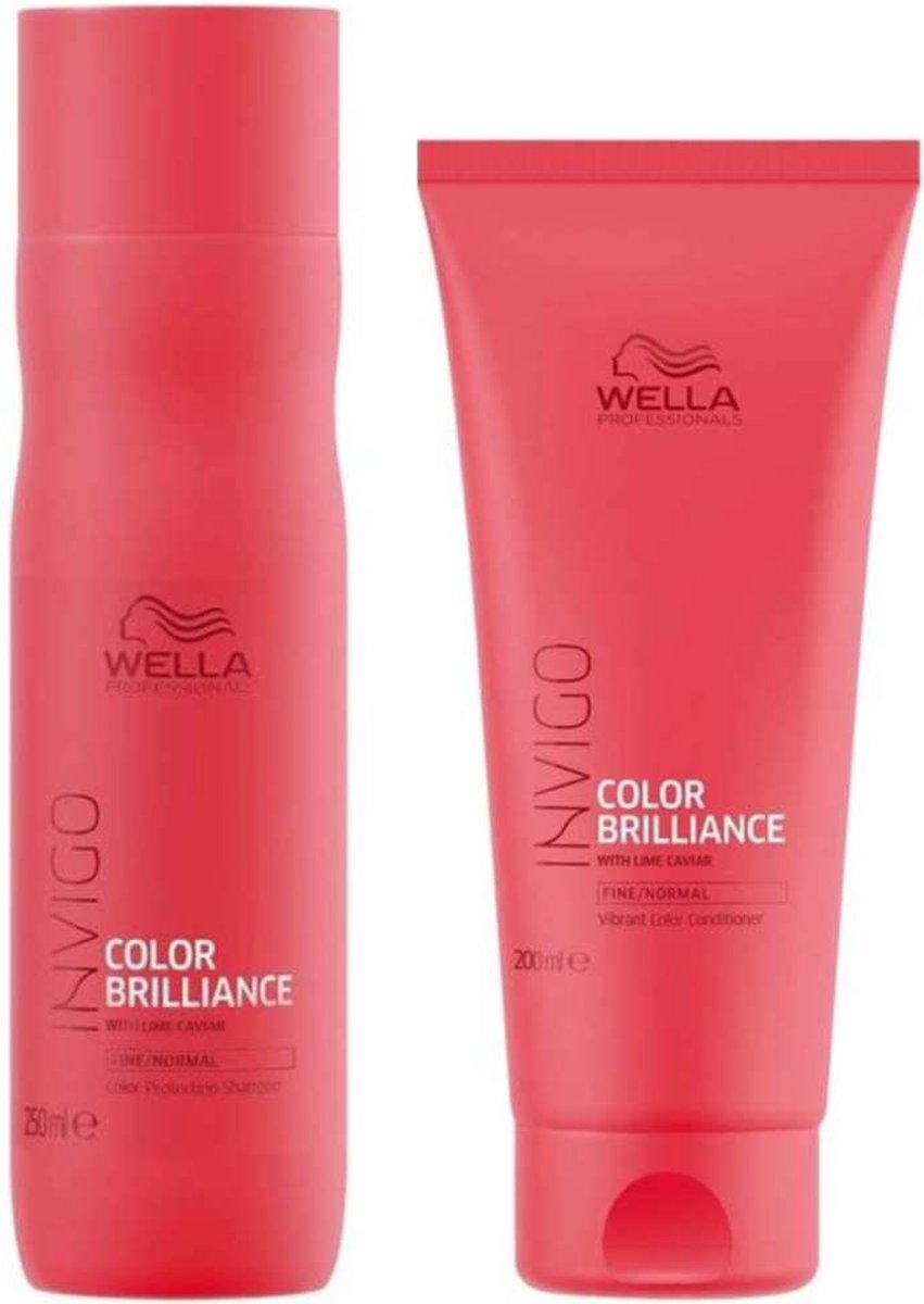 Wella - Color Brilliance Fine Hair Duo Set - 250 + 200ml