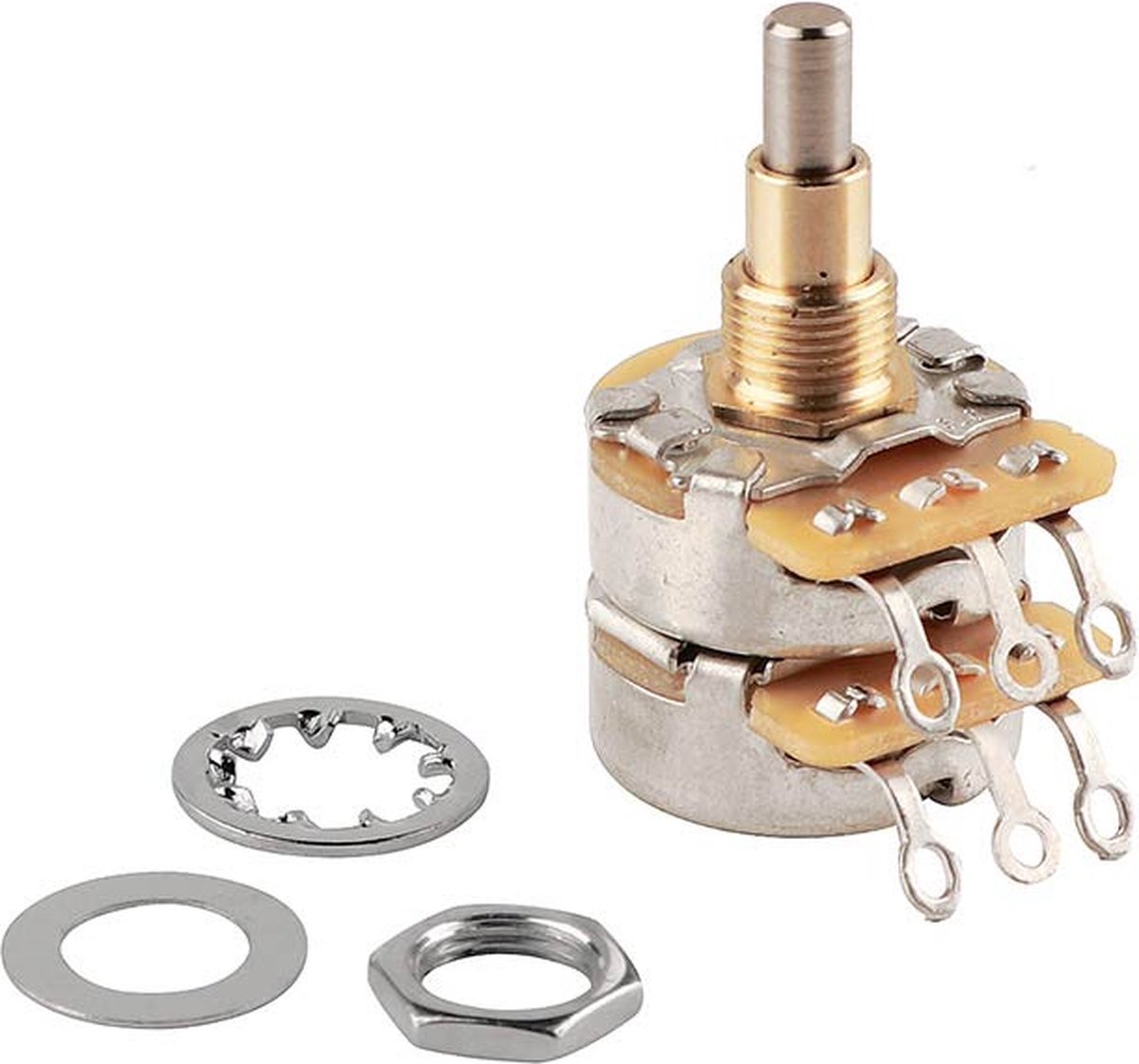 250K potentiometer, concentric stacked for Vintage '62 Jazz Bass®