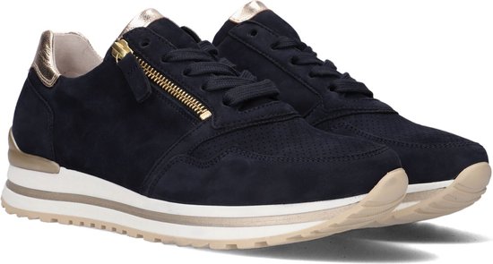 Gabor 528 Lage sneakers Dames Blauw Maat 44 bol