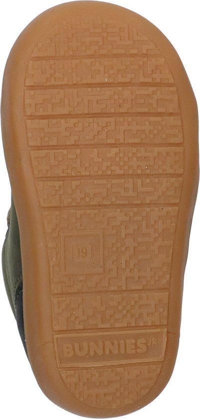 Bunnies JR 221551-169 Baskets pour femmes Hautes Garçons - Vert - Nubuck - Lacets