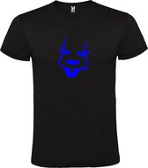 Zwart T-Shirt met “ Halloween Pennywise “ afbeelding Donker Blauw Size XXL