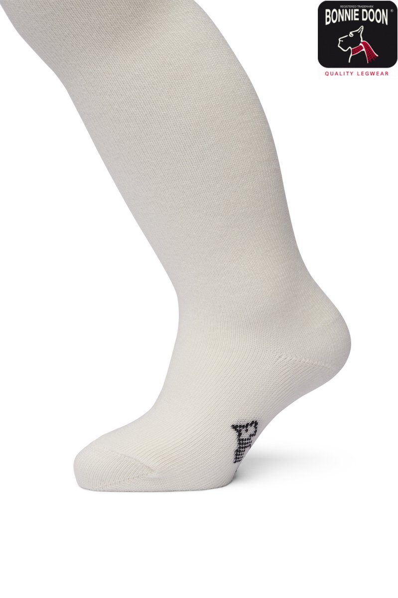 Bonnie Doon Baby Maillot Off White maat 80/86 - Meisjes - Organic - Zacht Organisch Katoen - GOTS gecertificeerd - Gladde naden - Comfortabele Boord - Geen vervelende naden - Ivoor - Gebroken Wit - Crème - Ivory - BE024802.250