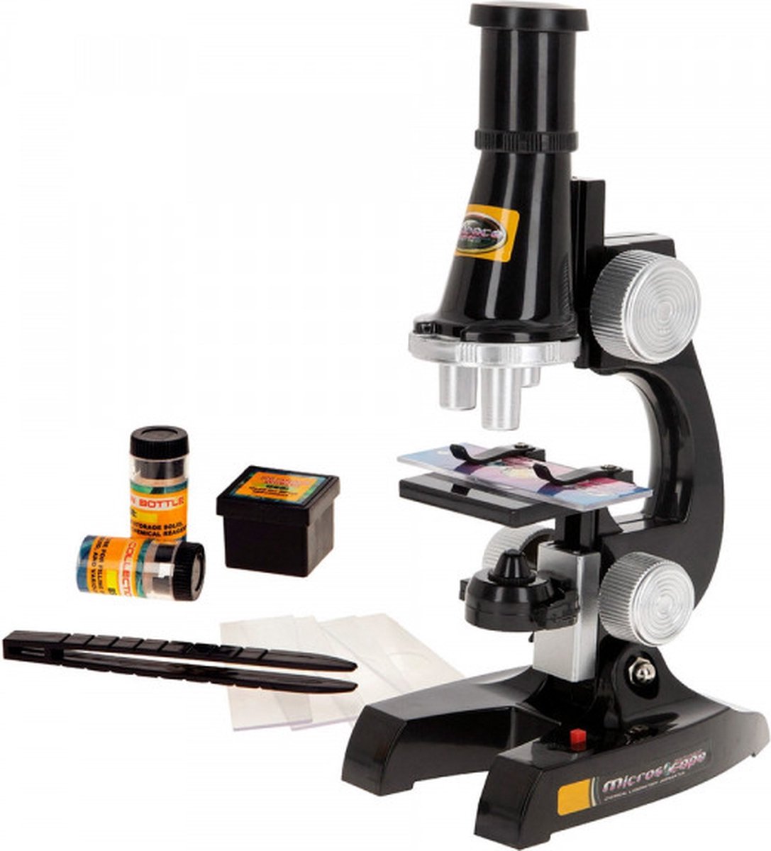 Kinder microscoop met licht 450X - vanaf 8 jaar - 23x19cm