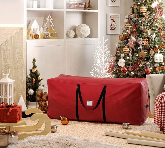 Grand sac de rangement pour sapin de Noël très résistant et étanche pour