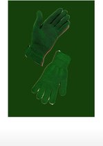 handschoen zonder vinger zwart - winter handschoen - handschoen donker groen - handschoen met vingers