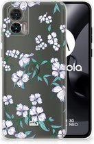 Telefoonhoesje Motorola Edge 30 Neo Foto hoesje Blossom White