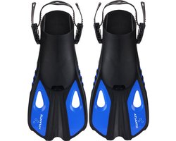 Atlantis Snapper - Zwemvliezen - Flippers - Volwassenen - Zwart/Blauw - 42-47
