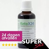 Metabolische Afslankkuur KetoX24 - Extra sterke formule - Geen streng dieet - Binnen 30 dagen, zichtbaar slanker geworden - Afvallen Snel
