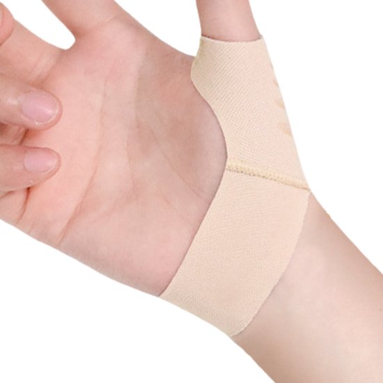 WiseGoods Luxe Duimbrace - Duimspalk - Sport Brace - Bandage - Accessoires Sporten - Sporttape - Verband - Gezondheid - Beige L
