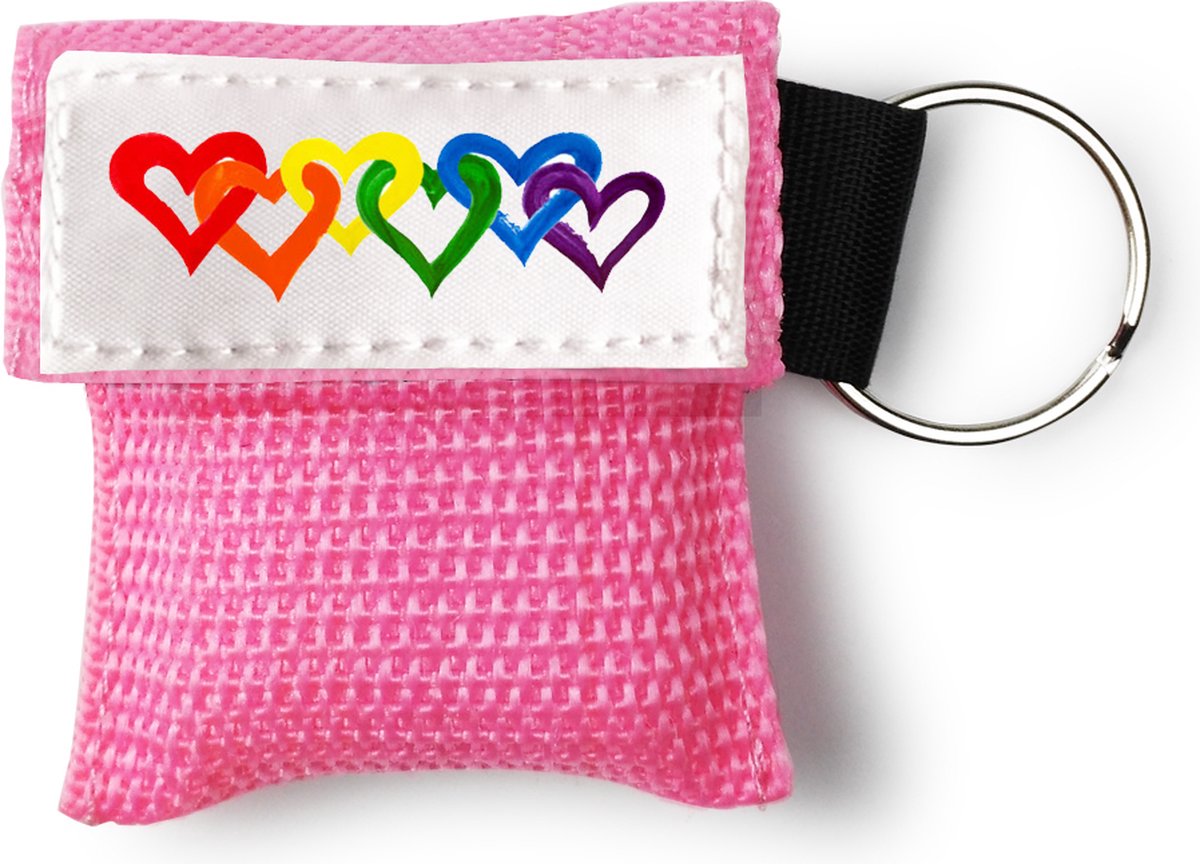 Goedkoopste Kiss of Life - Beademingsmasker - Rainbow Love - Roze