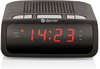 Denver Wekkerradio - Snooze / Slaap Functie - Digitale Wekker - FM Radio - Dual alarmklok - CR419MK2 - Zwart