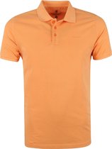 State of Art - Pique Polo Oranje - Modern-fit - Heren Poloshirt Maat L