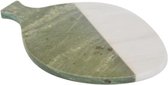 Marble/Marmer Tray/Dienblad Plank - Marble Serveerplank Wit/Groen White/Green- Woonaccessoires- Keukenaccessoires- 100% Authentic (30x19.5x2cm)