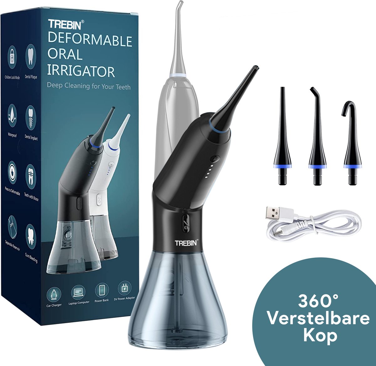 Nietlanig Elektrisch Afdalingspistool, 10 Oz/300 Ml met Licht