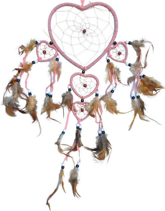 Dromenvanger Hart Roze – Loving Heart XL – Pink Love - Hartvorm - Valentijn - Cadeau - Liefde