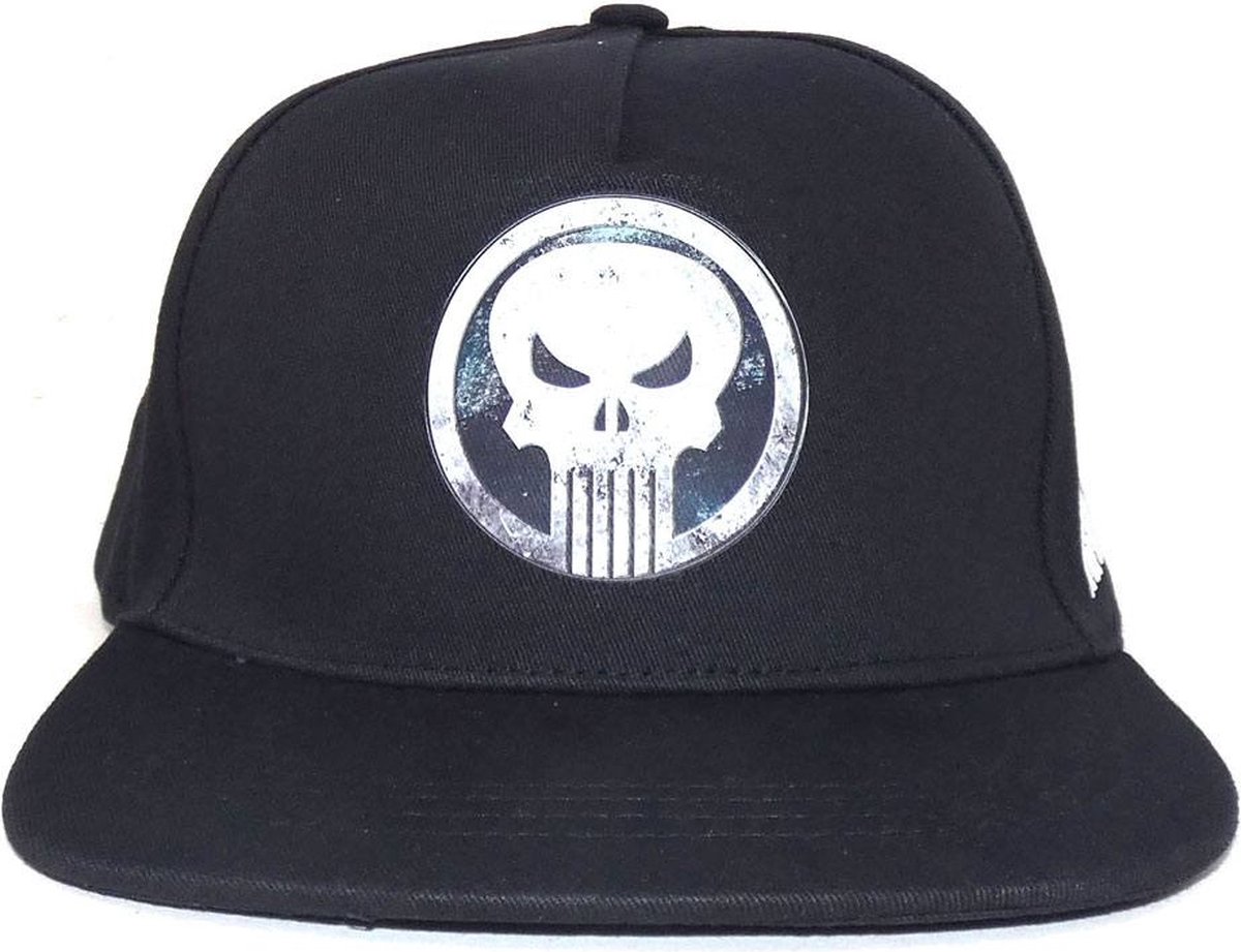 Marvel The Punisher - Logo Snapback Cap - Zwart