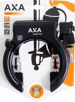 Ringslot Axa Solid Plus met uitneembare sleutel - zwart (op kaart)