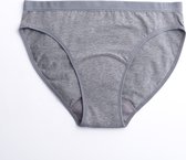 ImseVimse - Imse - sous-vêtement menstruel - sous-vêtement d'époque modèle Bikini - menstruations légères - M - eur 40/42 - gris