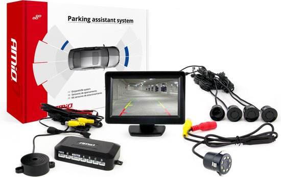 Capteurs de stationnement / Aide au stationnement avec écran LCD et caméra  intégrée 