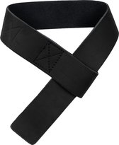 XXL Nutrition - Leather Lifting Straps - Black