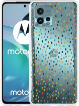 Motorola Moto G72 Hoesje Happy Dots - Designed by Cazy