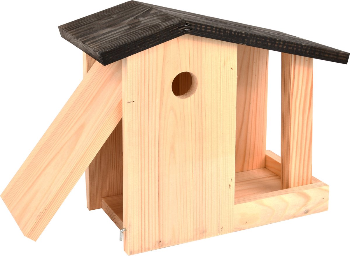 Esschert Design - Nestkast & Voedertafel Combi
