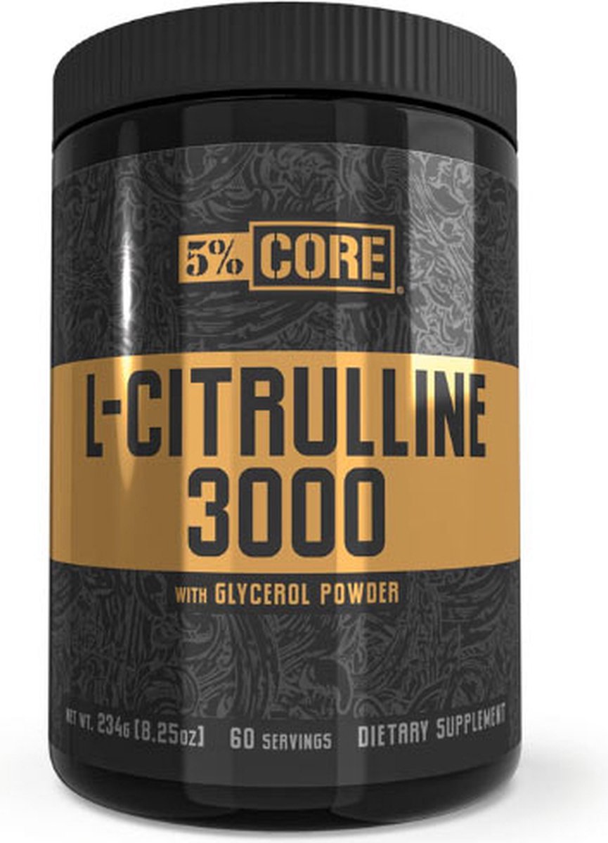 Goedkoopste L-Citrulline 3000 Core Series 234gr Naturel