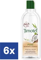 Timotei Coconut Pure Shampoo - 6 x 300 ml
