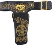 Verkleed speelgoed cowboys holster voor een revolver/pistool voor kinderen