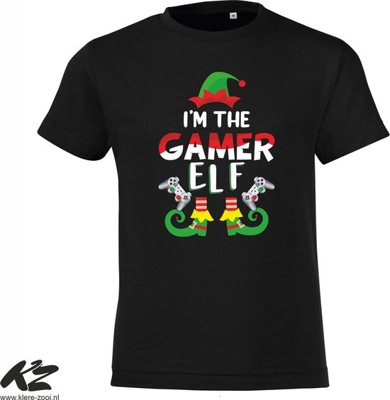 Klere-Zooi - I am the Gamer Elf - Kids T-Shirt - 140 (9/11 jaar)