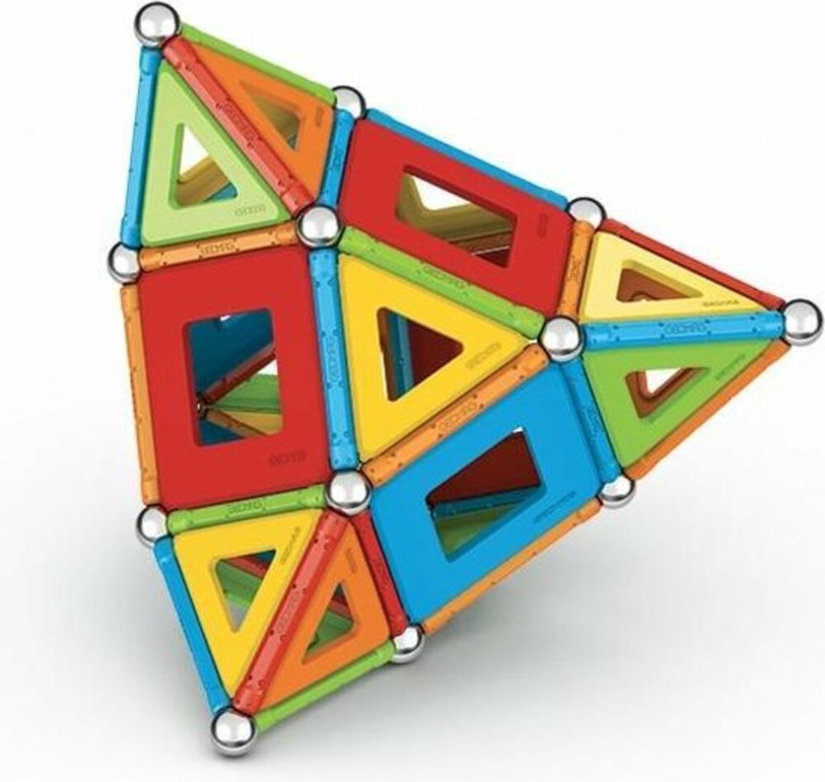 Geomag Super Color Recycled - Magnetisch Constructiespeelgoed met Panelen - 114-delig - Vanaf 5 jaar — afbeelding 9