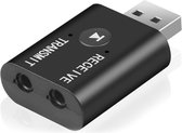 Peachy Bluetooth Transmitter & Receiver met USB-A AUX/Jack 2-in-1 Adapter Zender en Ontvanger