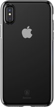 Baseus Simple Series  doorzichtig iPhone X XS hoesje - Transparant