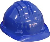 Casque de chantier - Blauw - Casque de sécurité pour Adultes - avec doublure ajustable