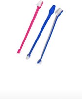 Honden Tandenborstel - toothbrush - pet toothbrush - honden borstel - blauw