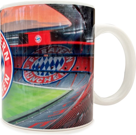 Tasse FC Bayern München Platine - Céramique Noire 0,3L Avec Logo Officiel