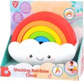 Playgo - Stacking Rainbow Cloud - Regenboogwolk om te stapelen - Regenboog