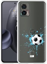 Motorola Edge 30 Neo Hoesje Soccer Ball - Designed by Cazy