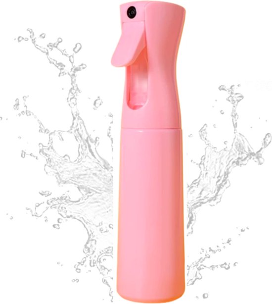 multifunctioneel Mist Sprayer roze - Mist Verstuiver Water - Waterspray - Waterverstuiver Haar - Mist Sprayer - Spuitfles Haar - Plantenspuit - 300 ml