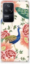 TPU Hoesje geschikt voor Xiaomi Poco F4 Pink Peacock