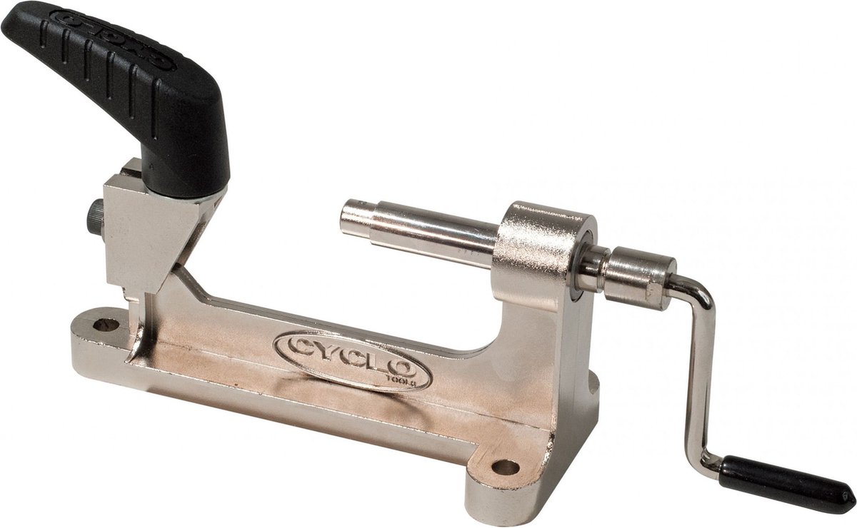 Cyclo Tools Spaak Draadsnijdermachine Zonder Kop Zilver