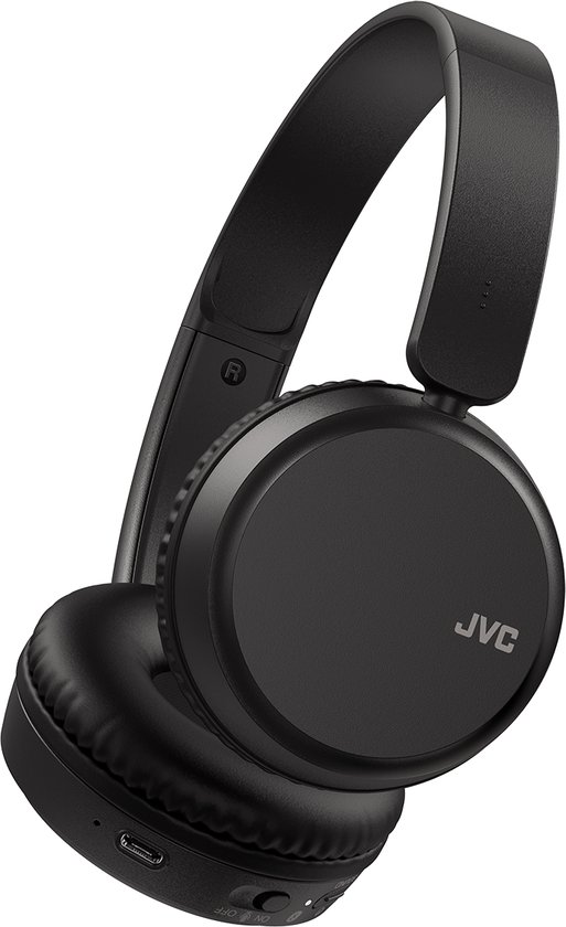 JVC HA-S36W-B Opvouwbare Bluetooth on-ear hoofdtelefoon - Zwart | bol