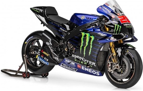 Maisto - Yamaha Factory - Moto GP Racing #20 Fabio Quartararo - Réplica Maisto - Yamaha Factory - Moto GP Racing #20 Fabio Quartararo - Réplica