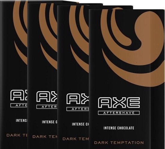 AXE Aftershave Dark Temptation - 4x 100ml - Axe