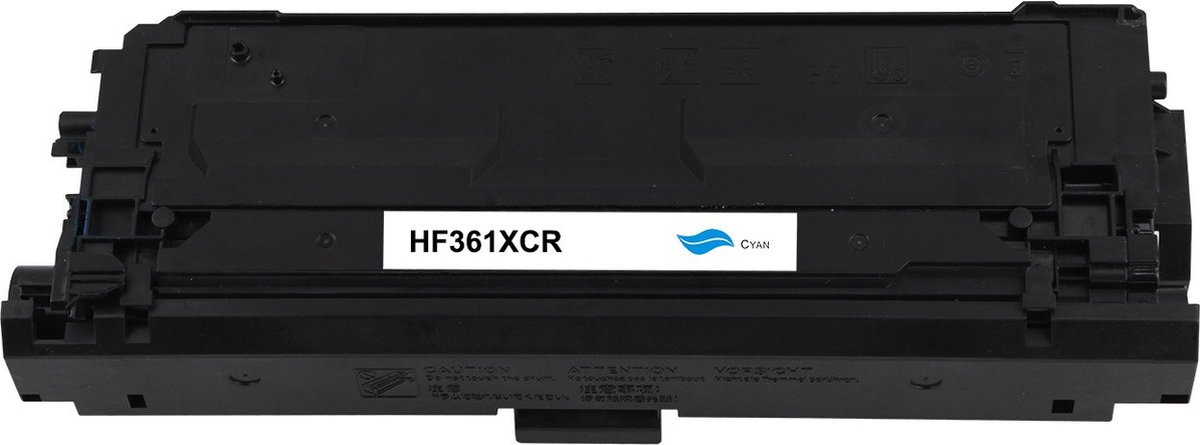 HP CF361X Cyaan Toner Cartridge 9500pag - Huismerk Compatible - HP Color LaserJet Enterprise M552dn M553dn M553n M553x MFP M577 - CF361X compatible CF361X alternatief - HP inktcartridge